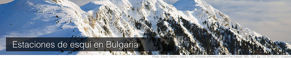Estaciones de esqui en Bulgaria