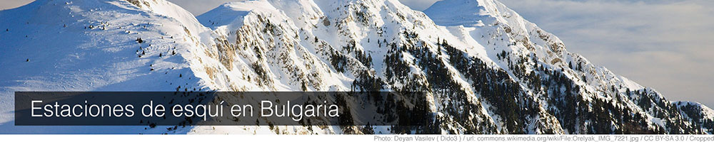 Estaciones de esqui en Bulgaria Estaciones de esqui en Bulgaria