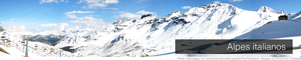 Alpes italianos Alpes italianos