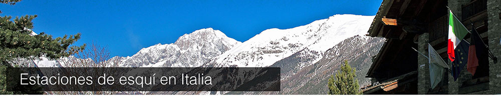 Estaciones de esqui en Italia Estaciones de esqui en Italia