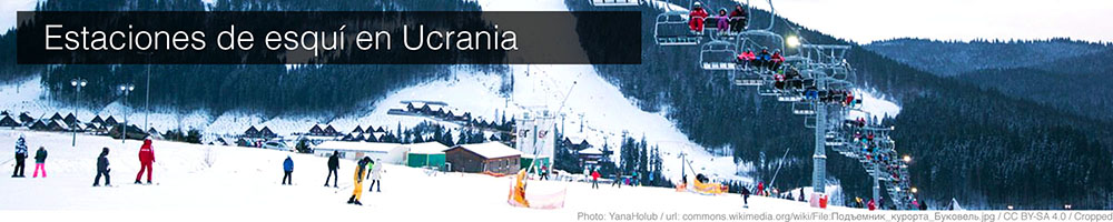 Estaciones de esqui en Ucrania