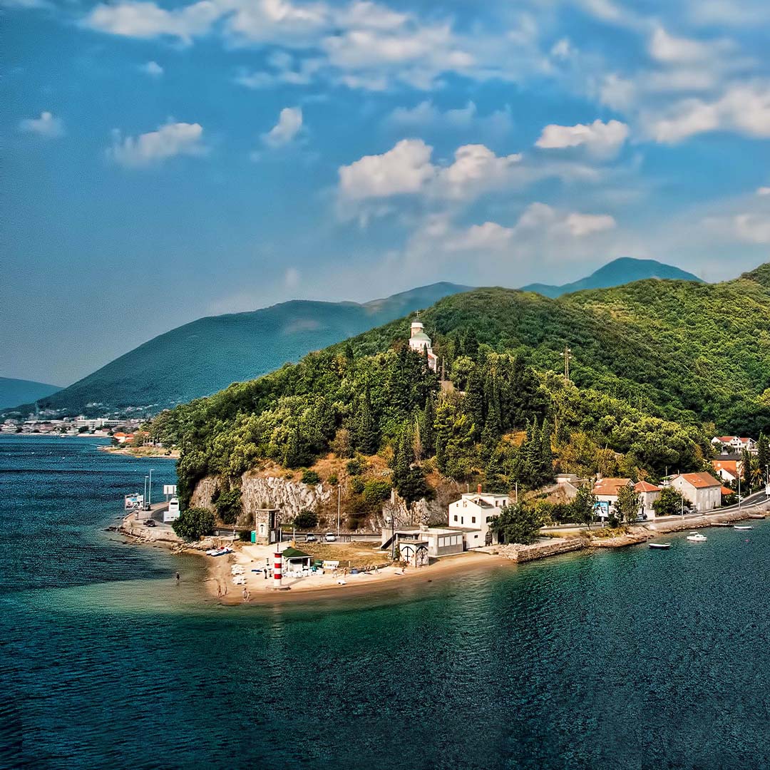 Costa adriática de Montenegro