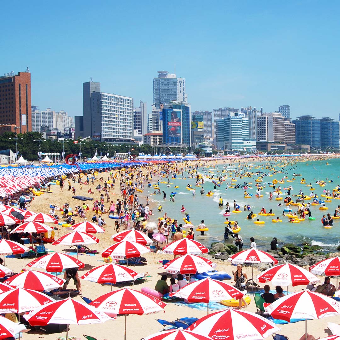 Playas de Corea