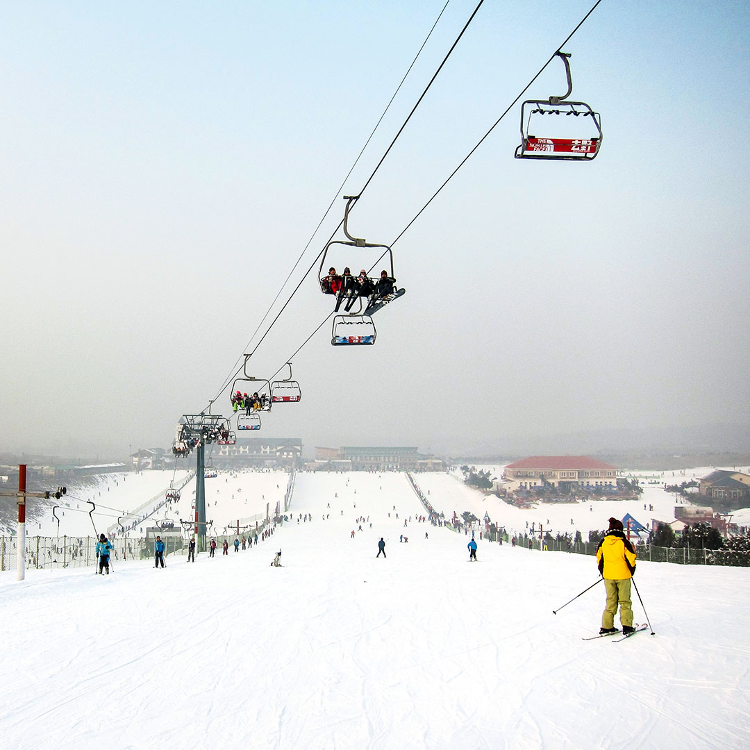 Estaciones de esqui en China